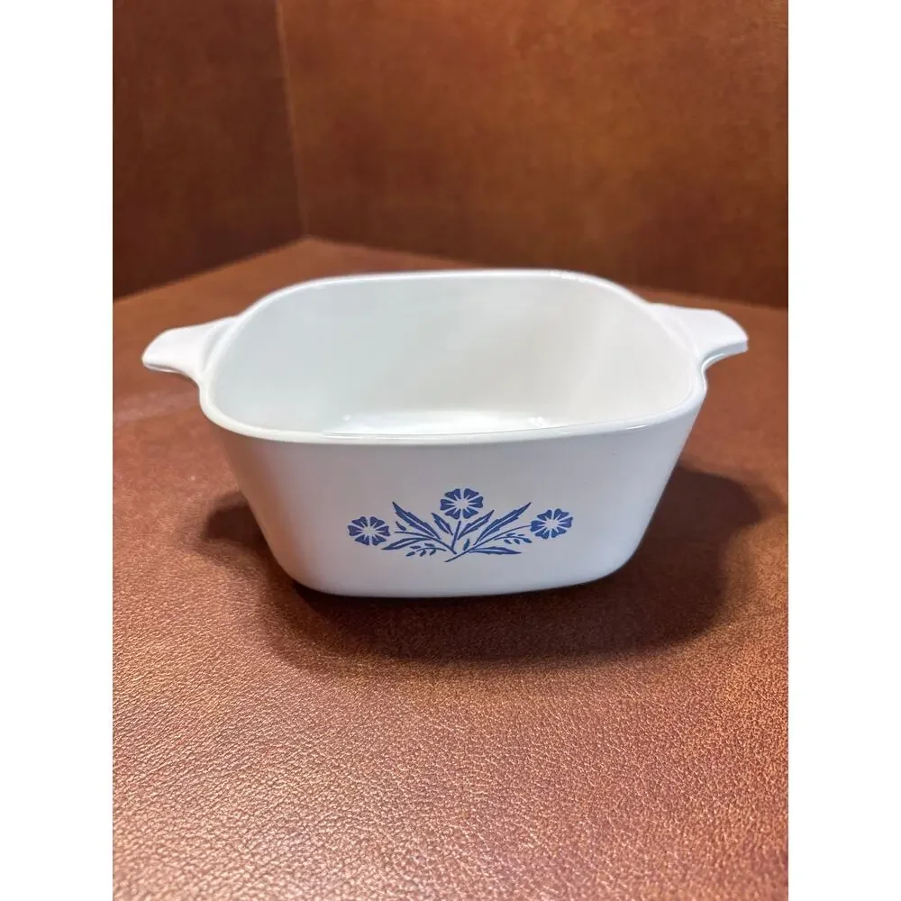 Corning Ware Blue Cornflower P-43-B 2 3/4 Cup Casserole Dish No Lid